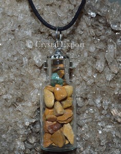 Meilleure valeur Style classique Aventurine verte Agate Bouteille Chips Pendentifs Aventurine verte à vendre - Product Image 2