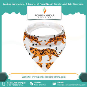 <b>Baby</b> Bandana Bibs Organic <b>Baby</b> Bandana Bibs with Custom Logo high quality <b>baby</b> <b>muslin</b> cotton bibs - Product Image 6