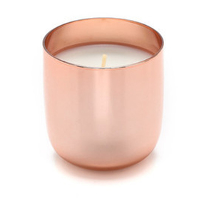 Bocaux porte-cire en cuivre poli uni T Light - Product Image 1