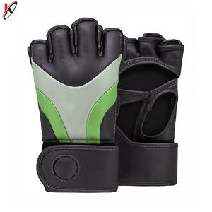 ถุงมือครึ่งนิ้วสำหรับ UFC MMA, ถุงมือครึ่งนิ้วออกแบบโลโก้ได้ตามต้องการ2025 - Product Image 3
