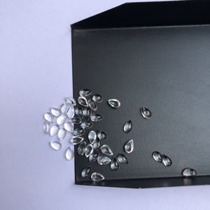 4mm 5mm cristal naturel pierre de Quartz lisse poire Cabochon pierre précieuse en vrac du fabricant prix de gros pour la fabrication de bijoux - Product Image 2
