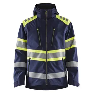 Hot Koop Verkeer Road Veiligheid Jassen Multi Pocket Reflecterende Aangepaste Grootte Veiligheid Werkkleding Jas