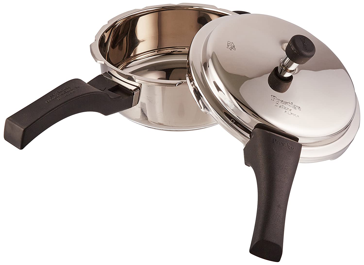 3L Stainless Steel Induction Pressure Cooker - REVE Outer Lid by SUPERFINE INTERNATIONAL