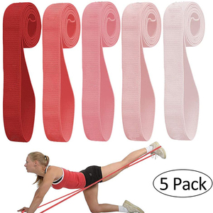 Banda de tejido para Fitness, bandas largas de resistencia - Product Image 4