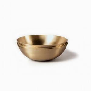 Cuenco antiguo de latón para cocina, recipiente de mezcla redondo para condimentos y almacenamiento de alimentos, de alta calidad - Product Image 4