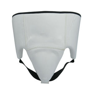 2022 Comfortable High Quality Pu Leather Karate Muay Thai <b>Boxing</b> Groin Cup Guard Protector - Product Image 3