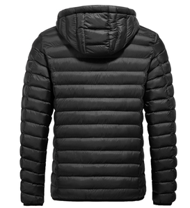 2023 moda de invierno elegante diseño personalizado con capucha Puffer Bubble Coat hombres precio al por mayor chaqueta - Product Image 5
