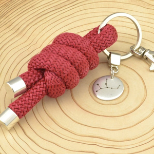 Handmade Bliss Rope Keychain - Product Image 1