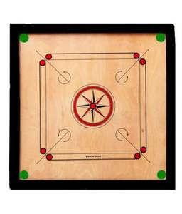 Tablero de Carrom de Madera CB-33 de Alta Calidad, Nuevo Diseño, Exportaciones, 33 Pulgadas, Tamaño Completo, Borde Grueso, Acabado Brillante Personalizable, Color CMYK - Product Image 2