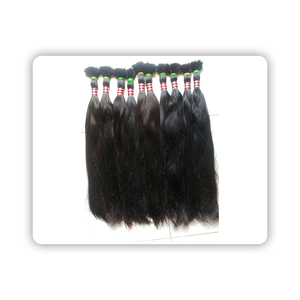 100% Cabello Remy de calidad pura de origen indio fabricado en India a precio mayorista - Product Image 1