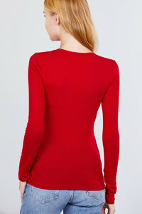 T-shirt à manches longues pour femmes, collection de couleurs, style décontracté, avec service d'impression personnalisé - Product Image 2