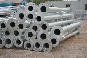 Antena de telecomunicaciones comunicación de acero de 30m de celosía triángulo Triangular mástil arriostrada torre eléctrica suministros de equipo - Product Image 6