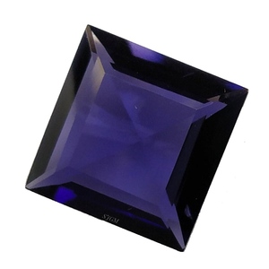 หินไอโอไลต์ธรรมชาติเจียระไนเหลี่ยมเพชรพลอยขนาด7มม. ต่อกะรัต | หินไอโอไลต์ธรรมชาติ | - Product Image 3