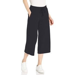 Nouveau pantalon de survêtement solide pour femmes à la mode Leggings de sport en polaire décorations de perles en dentelle pantalon avant plat décontracté pour l'hiver - Product Image 1