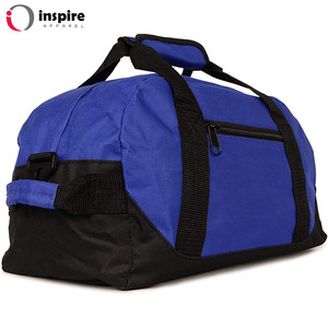 Bolsa de Gimnasio Portátil Unisex para Viaje, Compartimento Grande, Bolsillo Frontal con Cremallera, Moderna, Forro de PVC, Poliéster, Lona y Nailon - Product Image 3