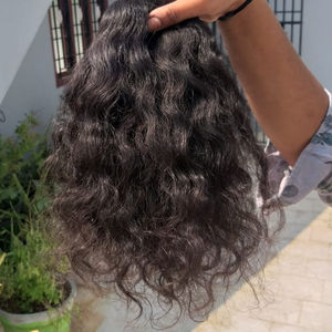 Extensions de cheveux Remy indiens doux, bouclés et ondulés, originaux, prix de gros, cheveux vierges à cuticule alignée - Product Image 1