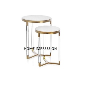 Esquinero de mármol, taburete alto y mesa para restaurantes y hoteles - Product Image 3