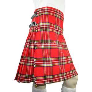 Modèle de Kilt en Tartan Royal Stewart 13oz 24 \ "Longueur 32 \" Taille en Acrylique - Product Image 3