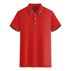Venta al por mayor 100% algodón poliéster hombre uniforme Golf para Polos logotipo personalizado bordado e impreso diseño liso - Product Image 4