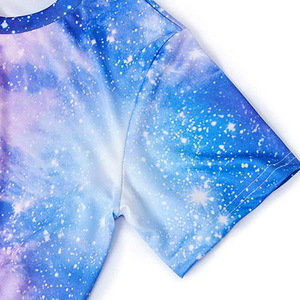 Sublimación impresa OEM diseño personalizado ropa de hombre Camisetas estilo de calle algodón transpirable cuello redondo verano hombre Camiseta 220g - Product Image 6