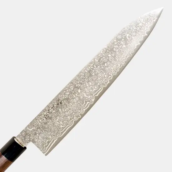 Grandsharp — couteau de cuisine en acier de damas, type Gyuto avec motif en bois de rose, forgé 270mm fabriqué au japon