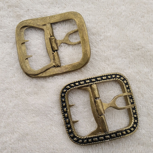 Tiger Touch boucle en métal napoléonienne en laiton boucle ardillon modèle TT-6076 pour Vilkint ceinture chaussures décorations pour chaussures en cuir - Product Image 3