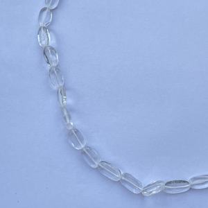 10mm 12mm 14mm Cristal Naturel Quartz Pierre Lisse Ovale Perlé Pierres Précieuses Collier Bijoux De Fabricant Fournisseurs En Gros - Product Image 3