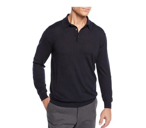 Camiseta Polo de manga larga para hombre de oficina, camiseta de secado rápido para hombre - Product Image 3