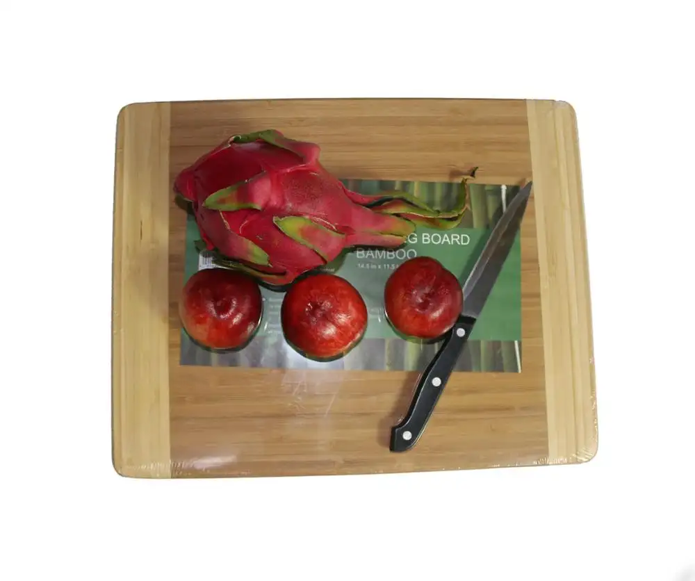 Bamboo factory direct sale bamboo Cutting Board for Kitchen Meat Vegetables Fruits Cheese with Handle