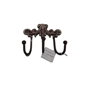 Crochets muraux en bronze antique Crochet mural de qualité supérieure Décoration murale de cuisine d'hôtel à la maison - Product Image 1