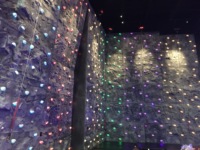 Mur d'escalade en fibre de verre de haute qualité, gonflable, éducatif, pour aéroports, parcs d'aventure intérieurs/extérieurs, maisons, écoles, jardins