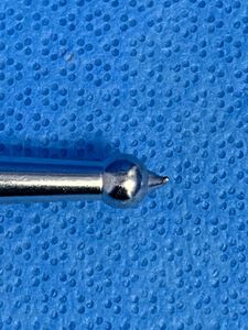 Herramientas de cirugía ortopédica, recta punta de bola, acero inoxidable 398,54, 337mm, con mango de fibra, aprobado por CE - Product Image 5