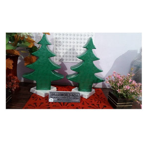 Brassworld India Árbol de Navidad en forma de urna de cremación Suministros funerarios Premium - Product Image 1