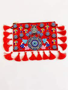 Sac à main brodé à la main de couleur personnalisée de dernière génération avec bandeau pour filles et femmes - Product Image 3