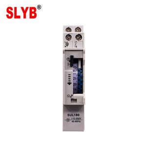 <span class=keywords><strong>Interrupteur</strong></span> <span class=keywords><strong>horaire</strong></span> rotatif mince à quartz <span class=keywords><strong>analogique</strong></span> 220V, automatique 24h/24, précision hebdomadaire 3s/jour, contrôle de l'heure, minuterie SUL180, batterie 16A - Product Image 3