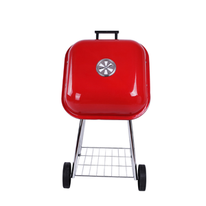 <span class=keywords><strong>Barbecue</strong></span> au charbon de bois carré de 18 pouces avec chariot, fabriqué en Chine - Product Image 4