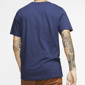 Camisetas de cuello redondo de alta calidad 100% algodón cantidad personalizada Anti bordado Camisas OEM - Product Image 3