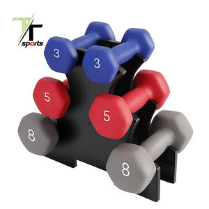 Özel ucuz vinil neopren Hex halter 2/3/5lb spor ekipmanları ayarlanabilir dambıl seti - Product Image 6