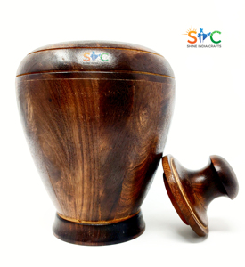 Wholesale European design Hand Turned Cremation <b>Urns</b> for <b>Ashes</b> - Product Image 4