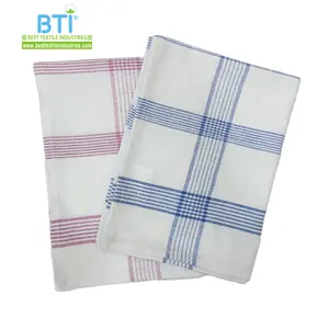Kitchen Towel Cheap Factory Price Cotton Linen Yarn Dyed Custom Design Tea Towels