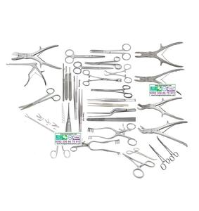 Juego de Instrumentos Quirúrgicos para Laminectomía, Juego Completo de 91 Piezas, Manual, Certificado CE, Acero Inoxidable Alemán de Alta Calidad - Product Image 1