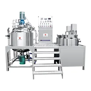 PMK 2000L mixer emulfying krim wajah dan mesin pembuat krim kulit emulsifier mixer sampo