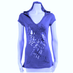 Sudadera con capucha para mujer, con estampado - Product Image 6