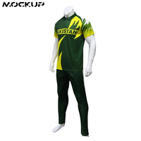 Uniforme de Cricket Personalizado, Conjunto de Camiseta de Cricket Sublimada, Uniforme de Equipo Masculino, Pantalones Blancos, Ropa Deportiva, Fabricante OEM