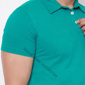 Camiseta de algodón de manga corta para hombre, POLO personalizado transpirable OEM/ODM, venta al por mayor - Product Image 3