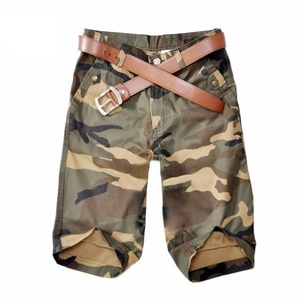 Shorts décontractés d'été pour hommes OEM, camouflage, polyester/coton, respirant, imperméable, séchage rapide, mi-longueur, taille moyenne, tissé, grande taille - Product Image 1
