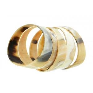 Brass,<b>Metal</b> Bangle and Set Like Gold Manufacture India New Trendy Polished Irregular Hollow Oval Shape - Product Image 5