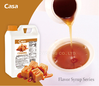 Sirope de caramelo para Casa joven, certificado ISO HACCP, calidad HALAL