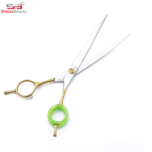 Thép Không Gỉ Cong Kéo Cắt Tóc 6 Inch Hai-Cách Uốn Cong Lưỡi Cho Tóc Chuyên Nghiệp Cắt Beauty Salon - Product Image 2