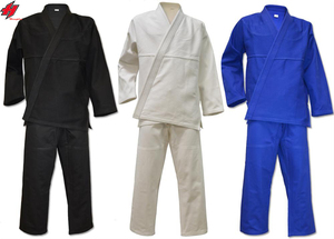 Uniformes BJJ hechos a medida de alta calidad para hombres, venta al por mayor, ropa de artes marciales de Judo con logotipo personalizado - Product Image 3